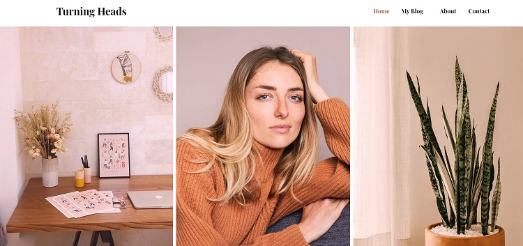 Wix Personal Blog Template